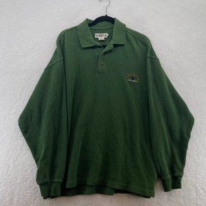 Hawaiian tropic long sleeve polo shirt